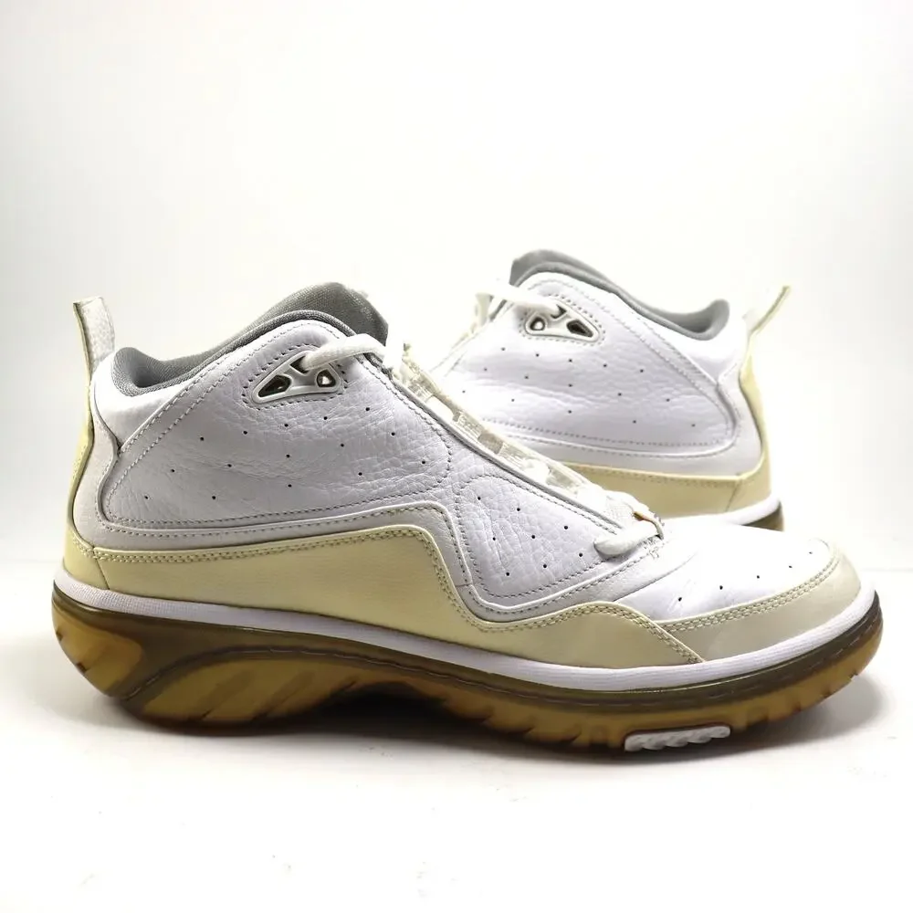 Jordan Team Elite 2‎ Mid 10 White Mens Basketball Shoes Sneakers